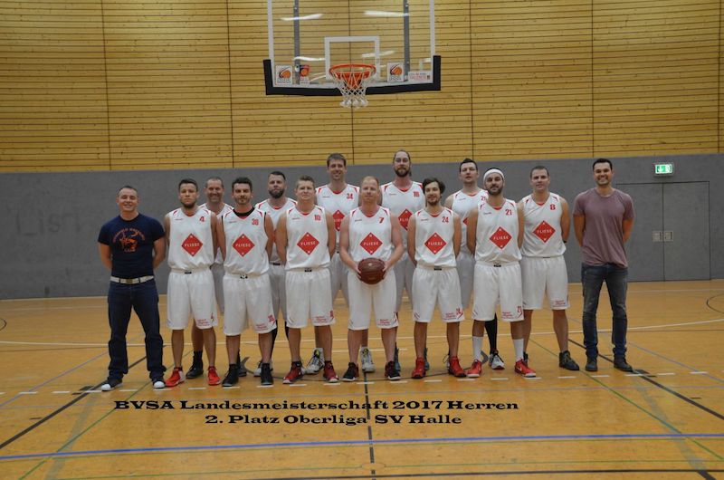 Oberliga Herren 2. Platz SV Halle // Foto: BVSA
