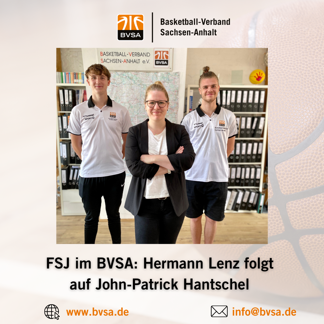 Elisabeth Speerschneider (mitte) mit John-Patrick Hantschel (links) und Hermann Lenz (rechts) // Foto: BVSA