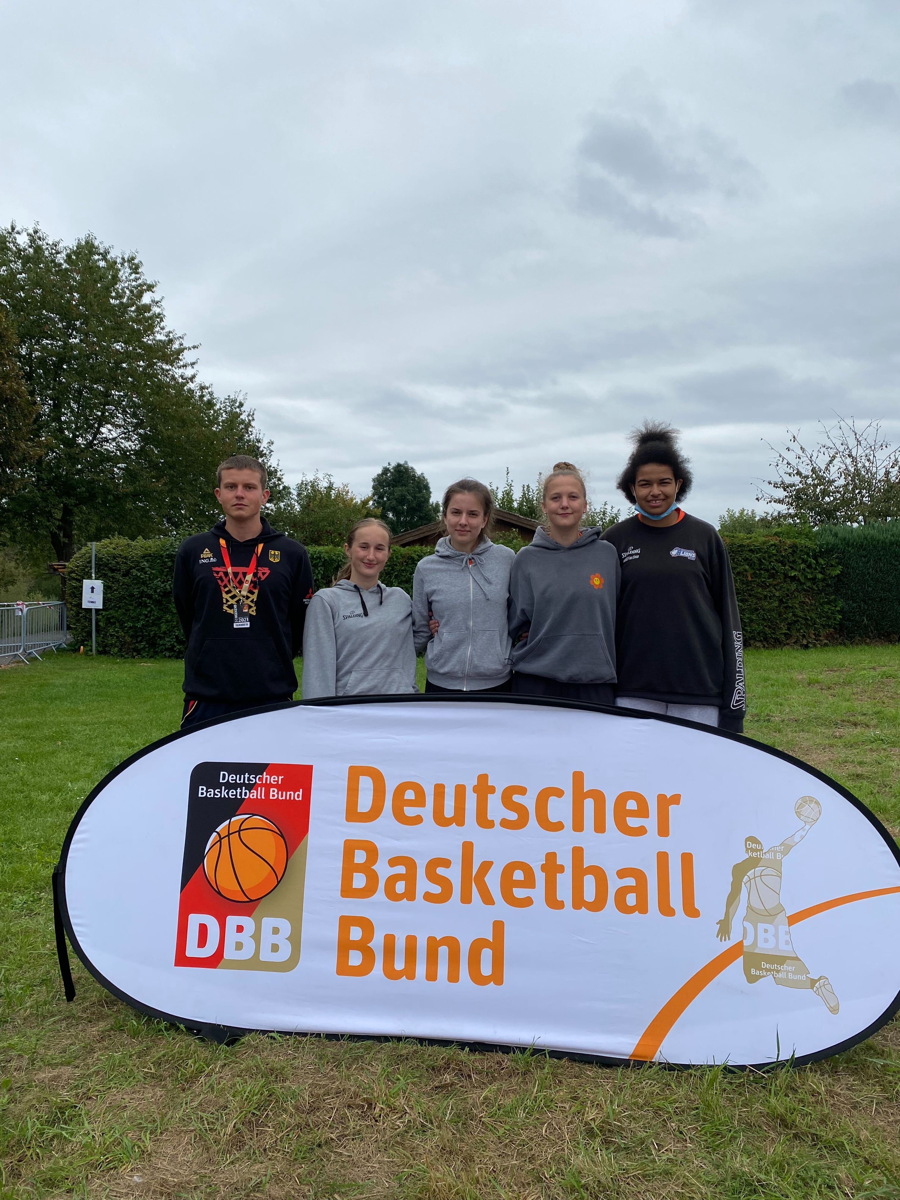 Unsere 3x3-Mädels in Rotenburg // Foto: DBB