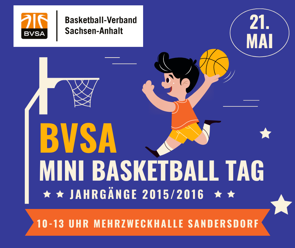 Grafik zur BVSA Mini-Basketball-Tag 2023 // Grafik: BVSA