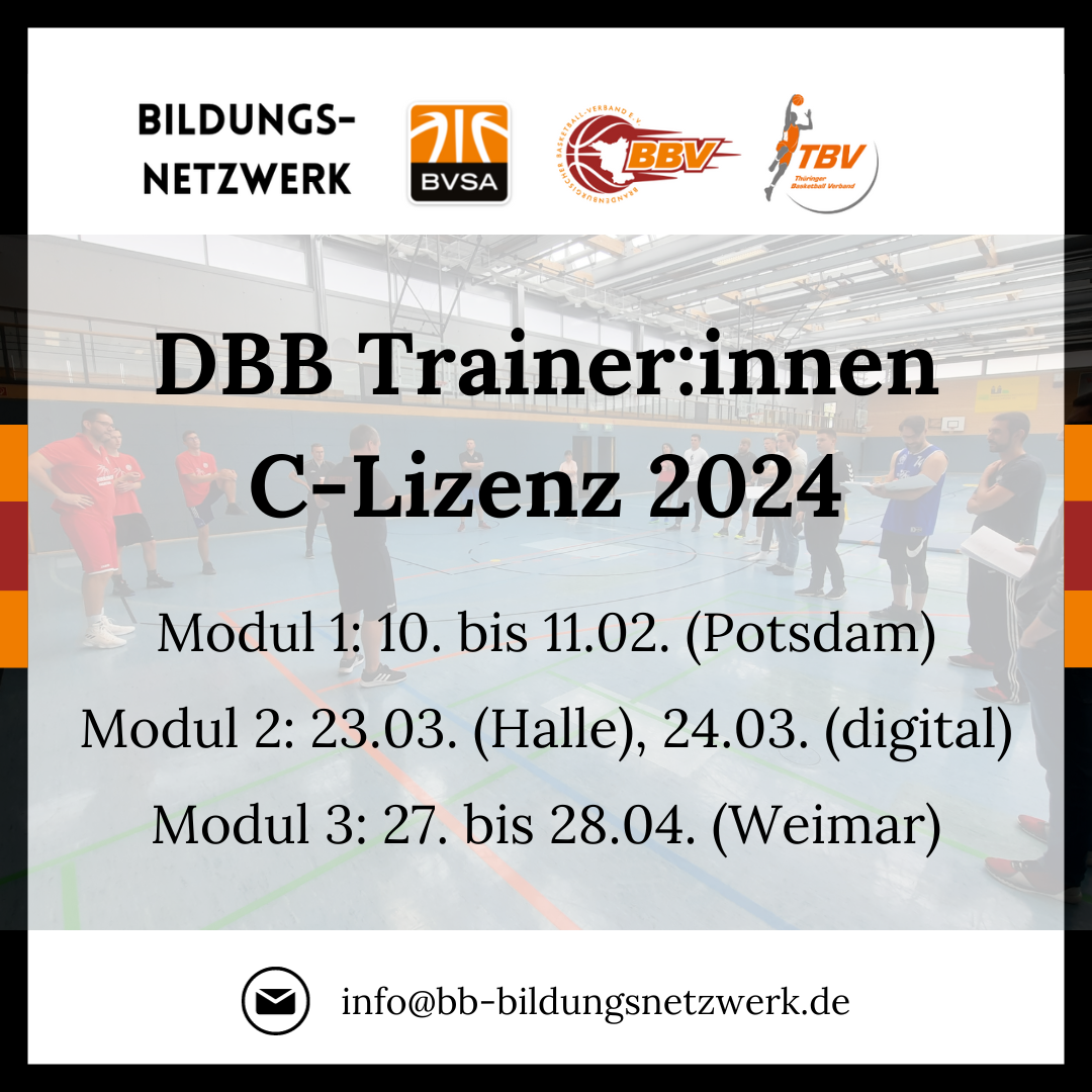 DBB Trainer:innen-C-Ausbildung