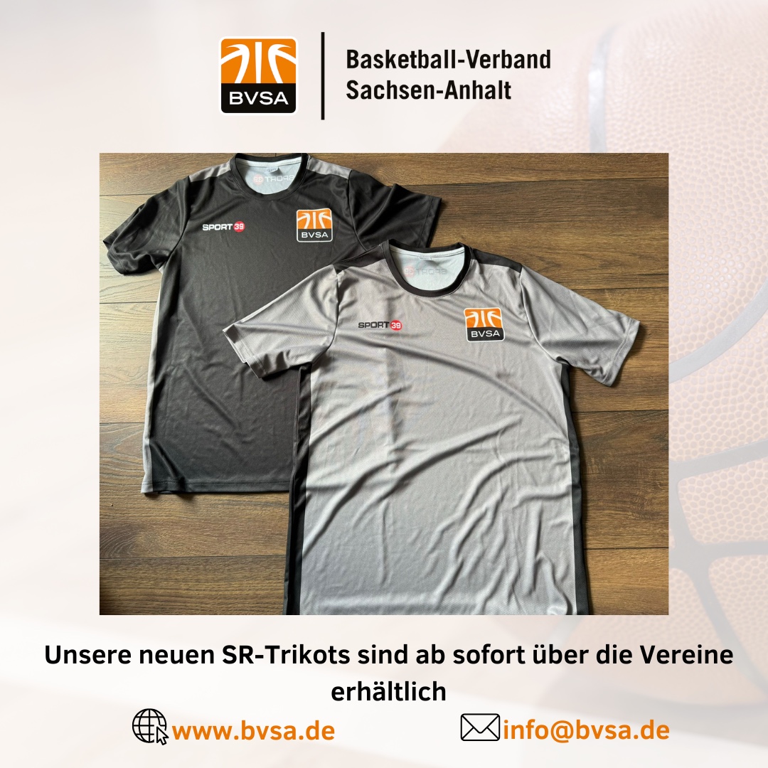 Neue SR-Trikots / © BVSA