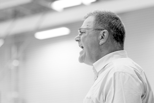 Florian Zillibiller als Trainer // Foto: Unbekannt