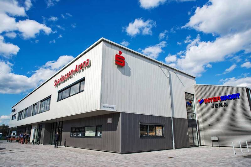 Sparkassen-Arena in Jena // Foto: Science City Jena