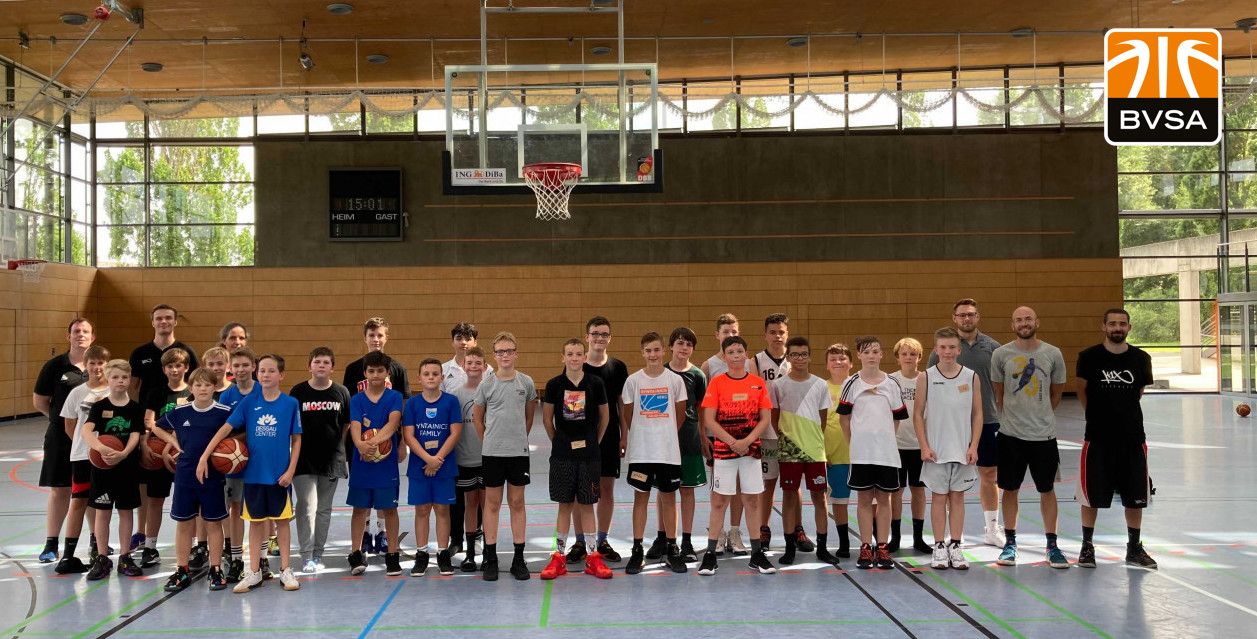Sichtung des MBA Rookies Team für die Saison 2021/22 in Dessau  // Foto: BVSA